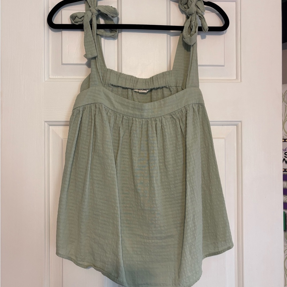 a.n.a Green Camisole Top